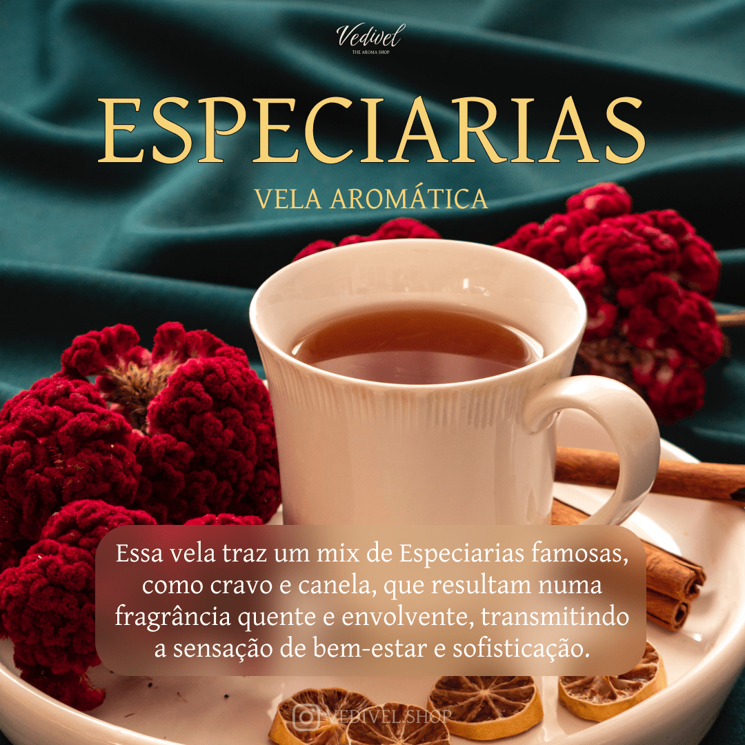 Vela Lata Classic - Especiarias